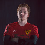 Sportler Porträt Foto eines Handballers, NHC Northeim