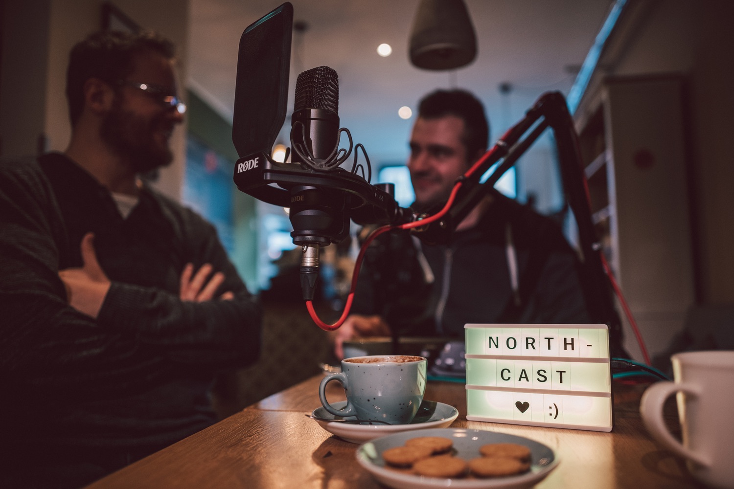 Der NORTHCAST Podcast in der Einbecker Kaffeerösterei